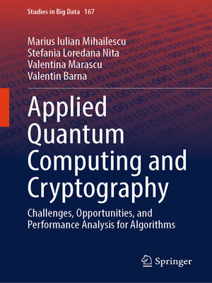 cover image of Applied Quantum Computing and Cryptography